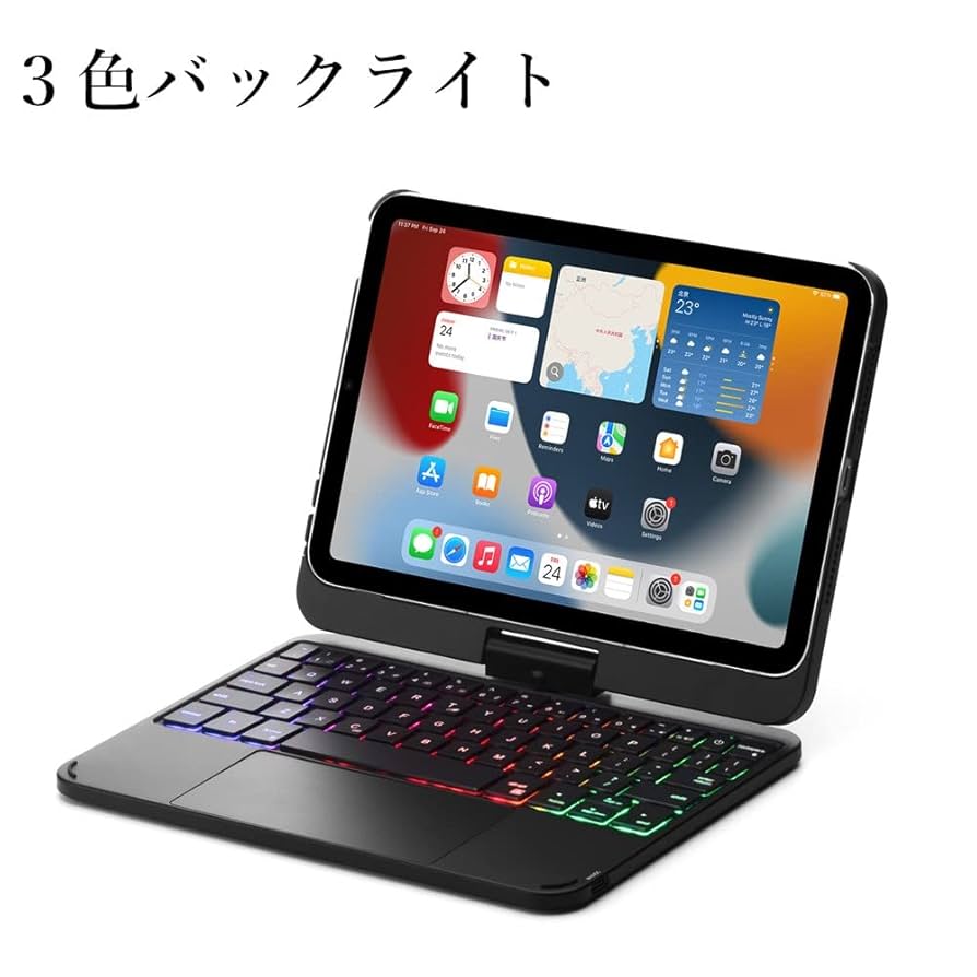 Amazon.co.jp: 360度回転 iPad Mini 6 / iPad mini7 (A17 Pro